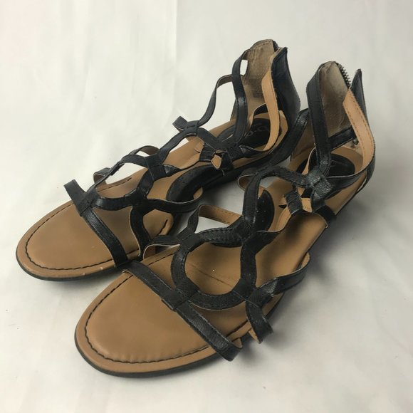 B.O.C. Black Sandals - Picture 3 of 4